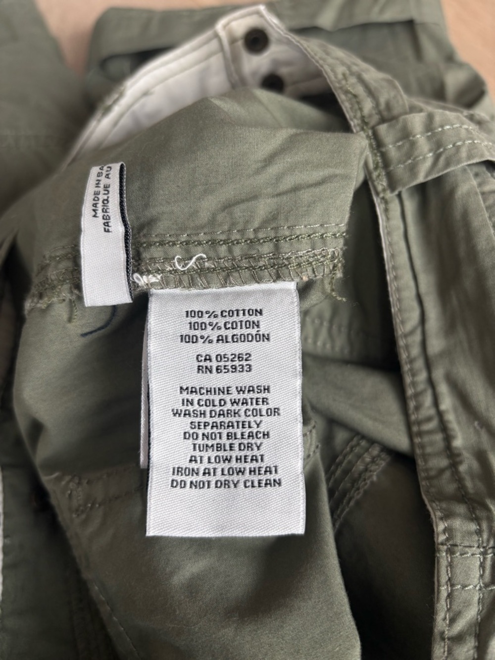 Y2k Point Zero Army Capris - Picture 7 of 7